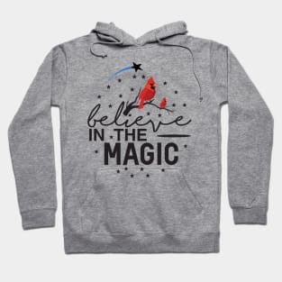 Believe in the Magic Cardinal Hoodie